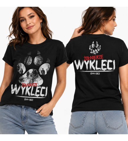 Koszulka damska ŻOŁNIERZE WYKLĘCI 2